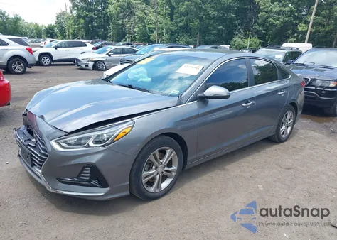 2018 Hyundai Sonata Sel z USA, uszkodzony, nr VIN 5NPE34AF5JH620113
